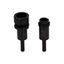 Eaton Bussmann series HEB inline fuse holder, 600V, 30A, Loadside: Copper crimp #8-16; (2) #12-16, Lineside: Copper setscrew #3-8, Single-pole, AJ thumbnail 3