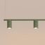 Chandelier KARBON 4 olive green thumbnail 2