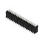 Printed circuit board terminals, 3.50 mm, Number of poles: 18, 180°, Solder pin length (l): 3.5 mm, black, PUSH IN with actuator, Clamping range, max. : 1.5 mm², Tube thumbnail 3