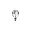 LED Silver Half Sphere Mini Globe Light Bulb G45 4.8W 380Lm E14 2700K Dimmable - A01 thumbnail 1