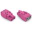 Plug 2-pole Cod. B pink thumbnail 2