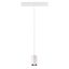NUMINOS® XS 48V TRACK DALI, pendant light, white / chrome, 8.7W, 730lm, 3000K, CRI90, 20° thumbnail 3