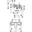 Logis shower mixer, chrome thumbnail 2