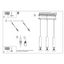 LAGOS 3L HANGING LAMP RED OCHRE 3XGU10 thumbnail 9