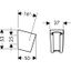 Porter'S hand shower holder, chrome thumbnail 2