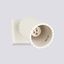 MINIMALIST BEIGE WALL LAMP WITH ADJUSTABLE REFLECTOR FROM THE KARBON SERIES thumbnail 3