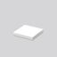 Replacement cover, plastic glass L 380 B 380 H 62 colour: white thumbnail 2