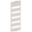AS15 Cover, Field width: 1, Rows: 5, 750 mm x 250 mm x 26.5 mm, IP2XC thumbnail 3