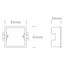 WALL RECESSED BOX FOR 68006N/68000B thumbnail 2