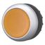 M22-DL-A Illuminated pushbutton actuator, RMQ-Titan, Flush, momentary, orange, Blank, Bezel: titanium thumbnail 2