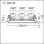 DIAMO MD GIMBAL FRAME Q3 WH WH - Installation frame thumbnail 2