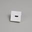 HDMI MODULE / 45 MM / WHITE thumbnail 1