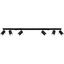 RING CEILING LAMP 6L BLACK GU10 6X40W IP20 thumbnail 3