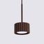 Pendant lamp AURA 1 brown Gx53 thumbnail 2