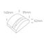 ANTHRACITE LED 6W WW IP65 100-240V thumbnail 2