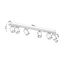 CEILING LAMP MERIDA 6L BLACK GU10 6X40W IP20 thumbnail 5