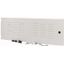 XTSZDSQV4L-H350W1000 Section wide door, ventilated, left, HxW=350x1000mm, IP42, grey thumbnail 1