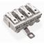Lighting connector push-button, external with screw-type ground contac thumbnail 3