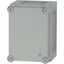 CI23E-150-RAL7035 Insulated enclosure, +knockouts, RAL7035, HxWxD=250x187.5x150mm thumbnail 2