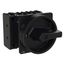 P3 Main switch, 80 A,Flush mounting, 4 pole, Form EA/SVB, Black, Door  thumbnail 9