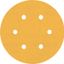 EXPERT C47 Sandpaper with 6 holes for Random Orbital Sanders 15 mm, G 22 5-pc thumbnail 1