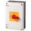 P3-100/I5-RT-NA On-Off switch, P3, 100 A, surface mounting, 3 pole, Emergency switching off function, with red thumb grip and yellow front plate, UL/CSA thumbnail 1