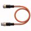 Actuator and Sensor Cable, PUR Extension Cable   RKC4.4T-0.3-RSC4.4T/TXO thumbnail 1