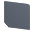 SIVACON, floor, for corner cubicle, IP55, D: 800 mm, zinc-plated thumbnail 1