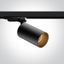 BLACK 10W GU10 TRACK SPOT 100-240V DARK LIGHT thumbnail 1