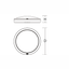 ROUNDED, 10 W, 1150 lm, 830, 840, white, on/off Ceiling and wall lumin thumbnail 4