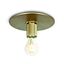 BRUSHED BRASS SURFACE/RECESSED E27 12W IP20 thumbnail 1