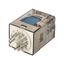 Rel. 3CO 10A/48VDC/AgCdO/Test button/Mech.ind (60.13.9.048.2040) thumbnail 4