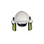 3M™ PELTOR™ Earmuffs, Hi-Viz, Helmet Mounted, X4P5 thumbnail 2