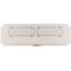 BP-FLP-400-2K Cable entry / flange plate for W=400mm, pass-through flange thumbnail 1