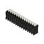 Printed circuit board terminals, 3.50 mm, Number of poles: 14, 180°, Solder pin length (l): 1.5 mm, black, PUSH IN with actuator, Clamping range, max. : 1.5 mm², Tube thumbnail 2