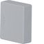 endcap halogen free for trunking system LFxxx 20x20mm stone grey thumbnail 1