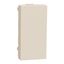 New Unica - blind cover - 1 module - beige thumbnail 1