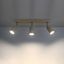 CEILING LAMP BERG 3 NATURAL WOOD GU10 3X40W IP20 thumbnail 6