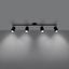 CEILING LAMP LEMMI 4L BLACK GU10 4X10W IP20 thumbnail 6