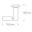 WHITE R111 GU10 50W TRACK SPOT 100-240V thumbnail 2