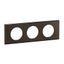 PLATE 3 GANG SATIN DARK NICKEL thumbnail 2