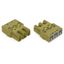 Plug 3-pole Cod. B light green thumbnail 2