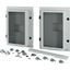 XTMP2N4FCC-XMV-H550W1000 Front cover for 2x NZM4-XMV, fixed, HxW=550x1000mm, IP55, grey thumbnail 3