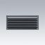 AXYL TRIM L GRID 6L930 A/S HF ANT - LED wall mounted luminaire thumbnail 1