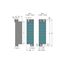 Matrix patchboard 32-pole Marking 1-32 dark gray thumbnail 3