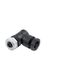 Field attachable connector, M12 thumbnail 1