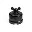 Switch/Diverter in black porcelain with butterfly nut thumbnail 2