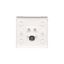 Two gang switch, Push In system, (module), Simon 24, IP20/IP44, 10AX, antibacterial white thumbnail 2