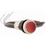 C22-DRL-R-K01-24-P65 Illuminated pushbutton actuator, classic, flat, maintained, 1 N/C, red, 24 V AC/DC, cable (black) with non-terminated end, 4 pole, 3.5 m thumbnail 4