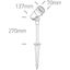 ANTHRACITE ZOOMABLE 20-60deg 11W WW IP65 100-240V thumbnail 3